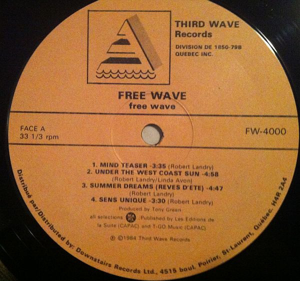 Free Wave - Free Wave | Third Wave Records (FW-4000) - 3 Free Wave - Free Wave | Third Wave Records (FW-4000) - 3