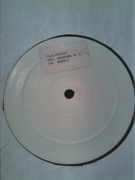 Missy Elliott - Work It (Broken Latin Mix) | Not On Label (Missy Elliott) (WORK 001) - main Missy Elliott - Work It (Broken Latin Mix) | Not On Label (Missy Elliott) (WORK 001) - main