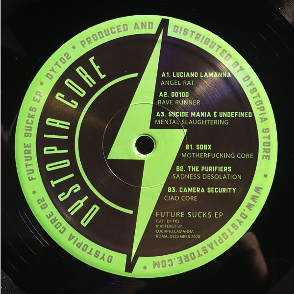 Various - Future Sucks EP | Dystopia Core (DYT02) - main Various - Future Sucks EP | Dystopia Core (DYT02) - main