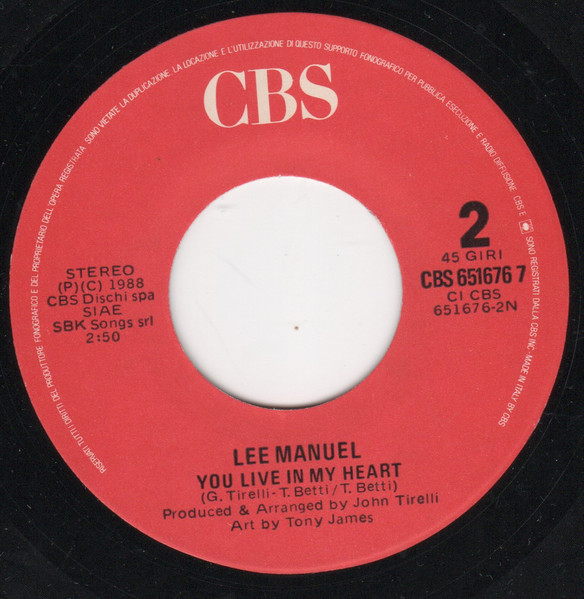 Lee Manuel - Forever | CBS (CBS 651676 7) - 4