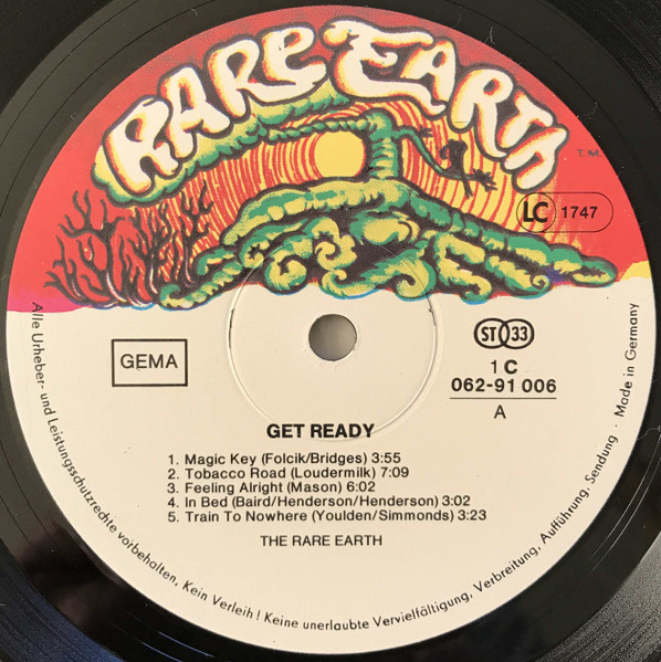 Rare Earth - Get Ready | Rare Earth (1 C 062-91 006) - 3 Rare Earth - Get Ready | Rare Earth (1 C 062-91 006) - 3