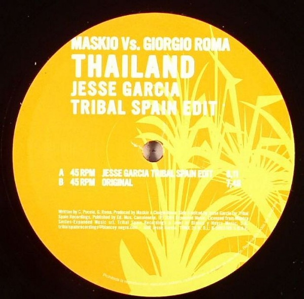 Maskio vs. Giorgio Roma - Thailand | Tribal Spain Recordings (N-TRMX 25)