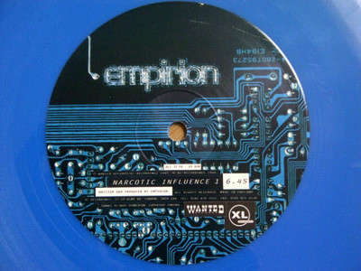 Empirion - Narcotic Influence 1 | XL Recordings (XLT 72 PR) - 3 Empirion - Narcotic Influence 1 | XL Recordings (XLT 72 PR) - 3
