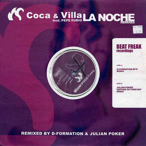 Coca + Villa Feat. Pepe Rubio - La Noche (Remixes) | BeatFreak Recordings (BF0056) - main