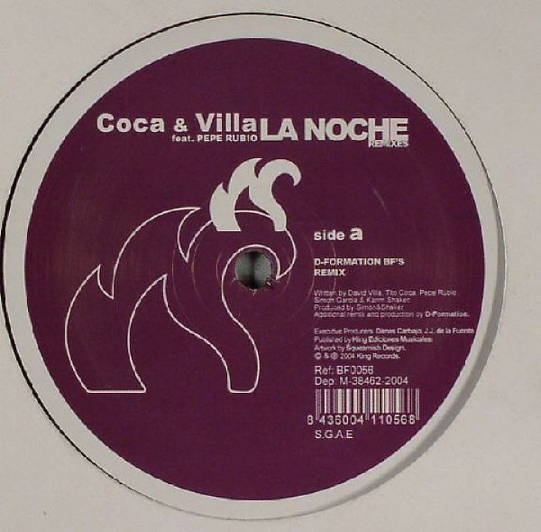 Coca + Villa Feat. Pepe Rubio - La Noche (Remixes) | BeatFreak Recordings (BF0056) - 3