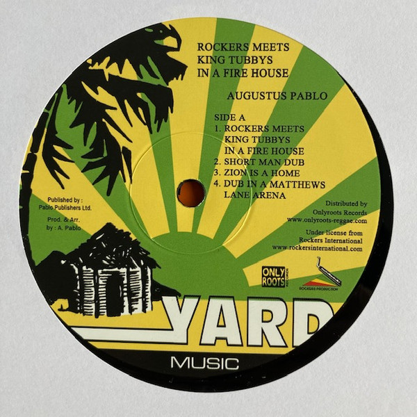 Augustus Pablo - Rockers Meets King Tubbys In A Fire House | Rockers (ORLP28) - 3