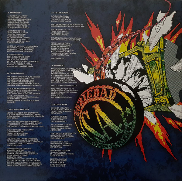 Soziedad Alkoholika - Ratas - Vinilo | Maldito Records (MR20628) - 4 Soziedad Alkoholika - Ratas - Vinilo | Maldito Records (MR20628) - 4