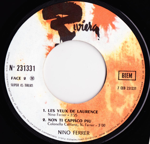 Nino Ferrer - Mamadou Meme | Riviera (231.331) - 4