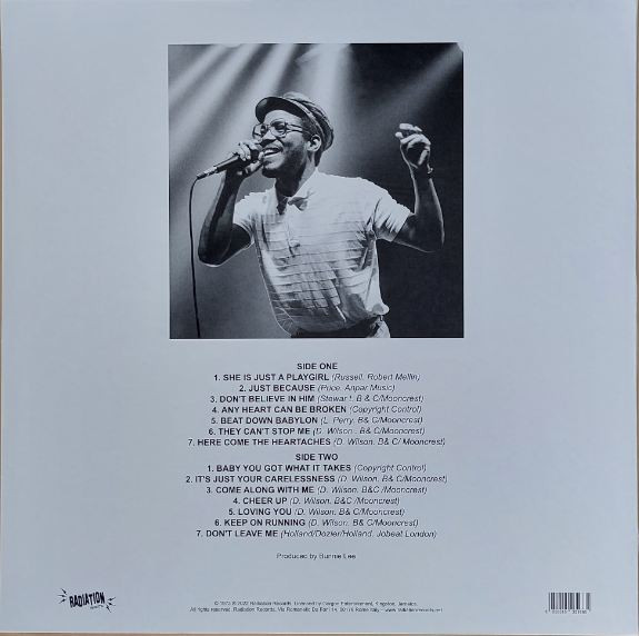 Delroy Wilson - Captivity | Radiation Reissues (RROO349) - 2