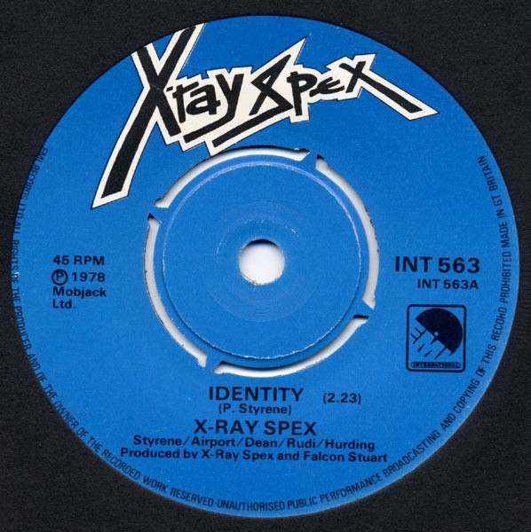 X-Ray Spex - Identity | EMI International (INT 563) - 3