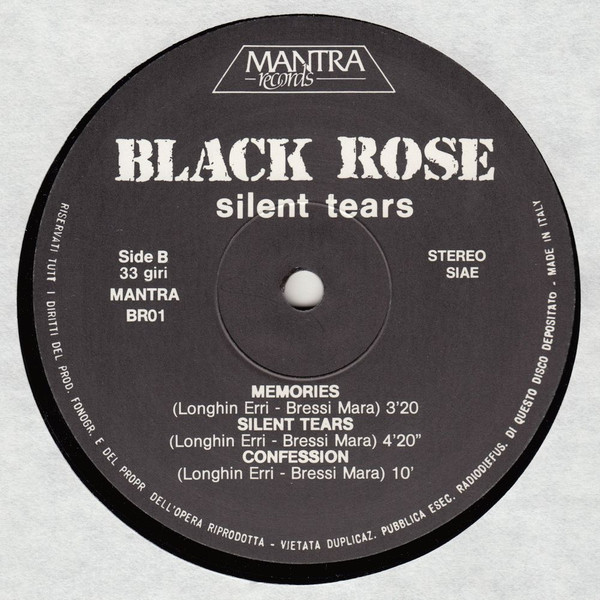 Black Rose - Silent Tears | Mantra Records (BR01) - 4 Black Rose - Silent Tears | Mantra Records (BR01) - 4