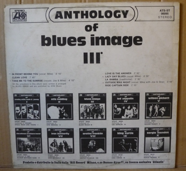 Blues Image - Anthology Of Blues Image III | Atlantic (ATS-ST 06095) - 3