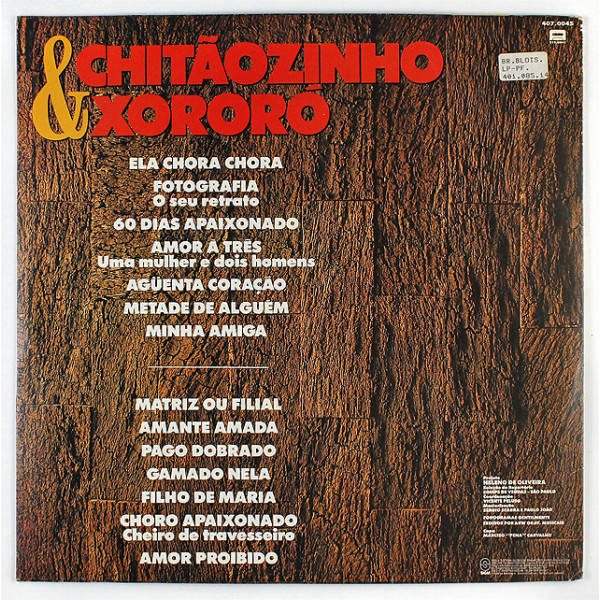 Chitãozinho & Xororó - Aguenta Coração | Som Livre (407.0045) - 2 Chitãozinho & Xororó - Aguenta Coração | Som Livre (407.0045) - 2