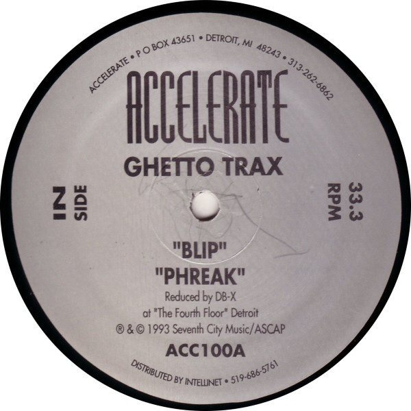 DBX - Ghetto Trax | Accelerate (ACC100)