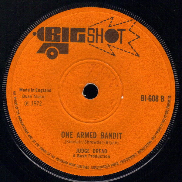 Judge Dread - Big Six / One Armed Bandit | Big Shot (BI-608) - 2