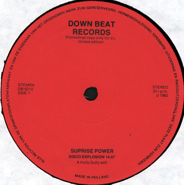 Various - Surprise Power | Down Beat Records (DB 8210) - 4