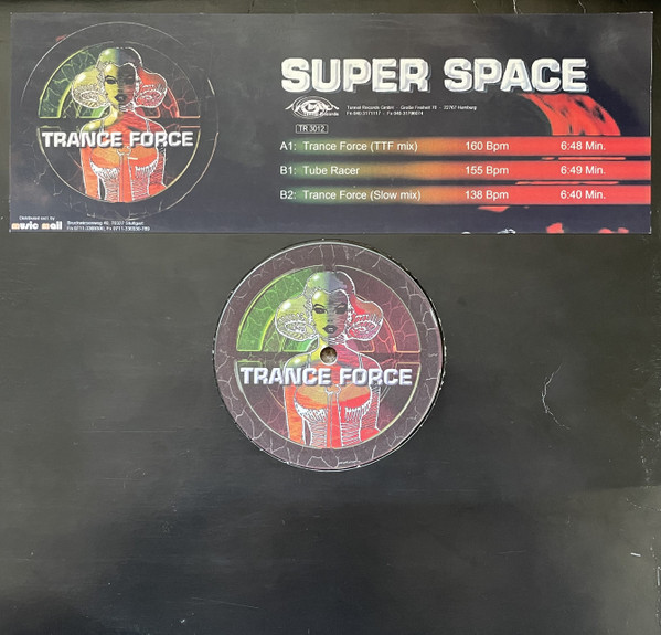 Super Space - Trance Force | Tunnel Records (TR 3012) - main Super Space - Trance Force | Tunnel Records (TR 3012) - main