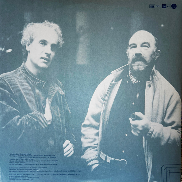 Bernard Parmegiani & François Bayle - Divine Comédie | Recollection GRM (REGRM 032) - 2