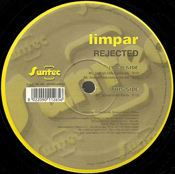 Limpar - Rejected | Suntec (TEC 085) - 2