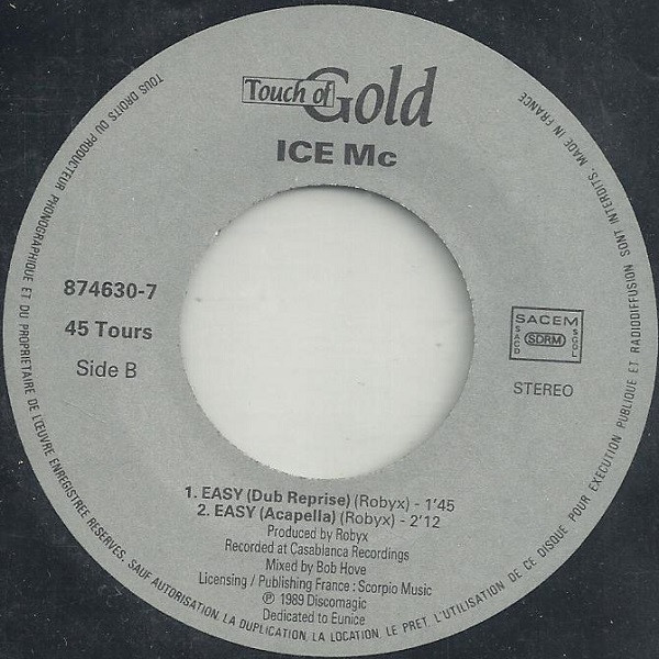 ICE MC - Easy | Touch Of Gold (874 630-7) - 4 ICE MC - Easy | Touch Of Gold (874 630-7) - 4