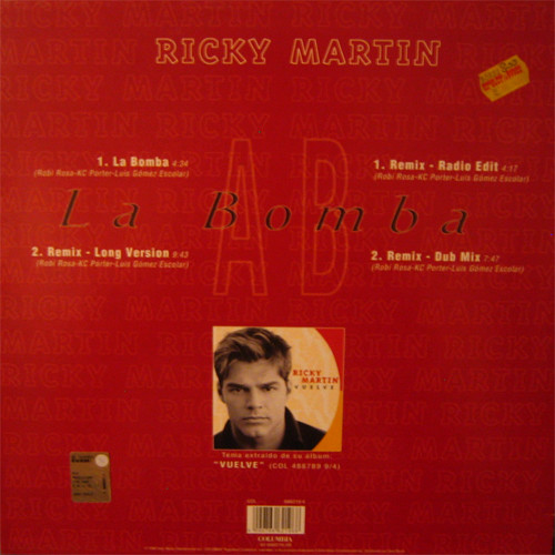 Ricky Martin - La Bomba | Columbia (666219 6) - 2 Ricky Martin - La Bomba | Columbia (666219 6) - 2