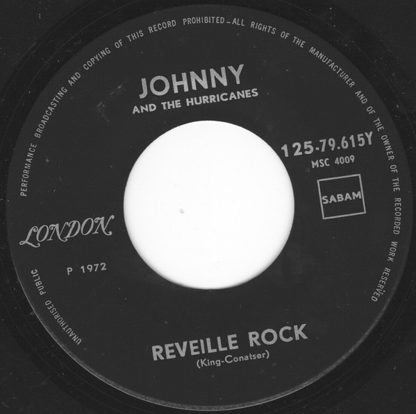 Johnny And The Hurricanes - Reveille Rock | London Records (125 79.615 y) - 3 Johnny And The Hurricanes - Reveille Rock | London Records (125 79.615 y) - 3