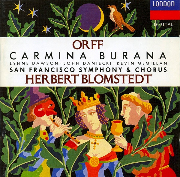 Carl Orff - San Francisco Symphony & San Francisco Symphony Chorus / Herbert Blomstedt - Carmina Burana | London Records (430 509-2)