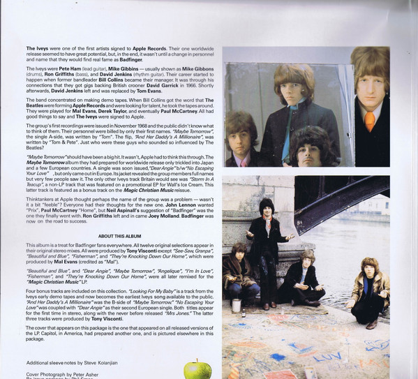 The Iveys - Maybe Tomorrow 2LP | Apple Records (7 98692 1) - 3 The Iveys - Maybe Tomorrow 2LP | Apple Records (7 98692 1) - 3