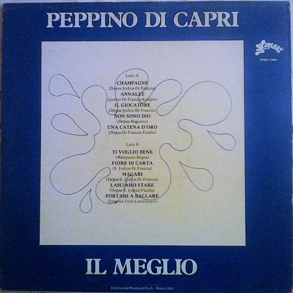 Peppino Di Capri - Il Meglio | Splash (SPRB 11005) - 2