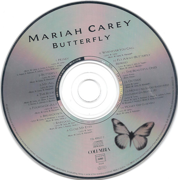 Mariah Carey - Butterfly | Columbia (488537 2) - 3