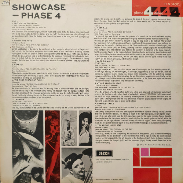 Various - Showcase - Phase 4 | Decca (PFS-34001) - 2 Various - Showcase - Phase 4 | Decca (PFS-34001) - 2
