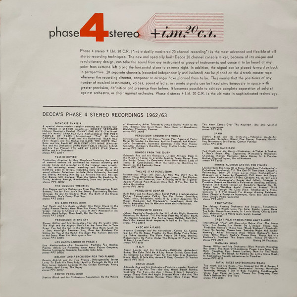 Various - Showcase - Phase 4 | Decca (PFS-34001) - 4 Various - Showcase - Phase 4 | Decca (PFS-34001) - 4