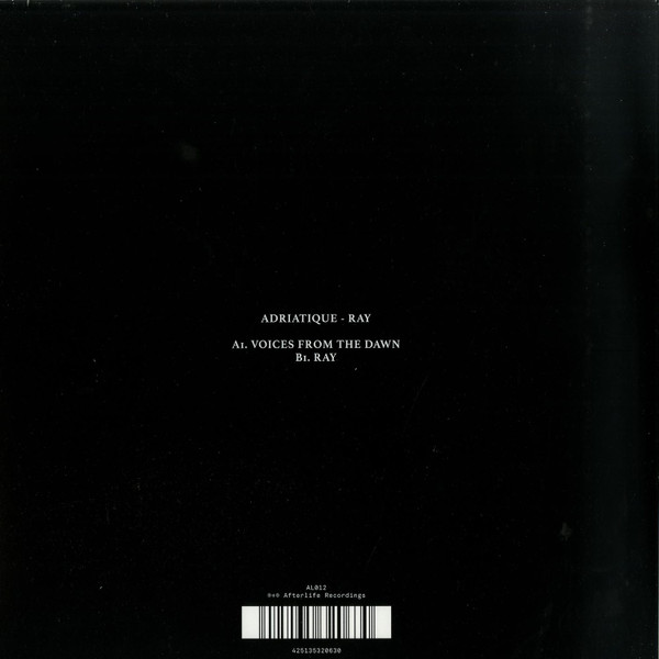 Adriatique - Ray | Afterlife (AL012)