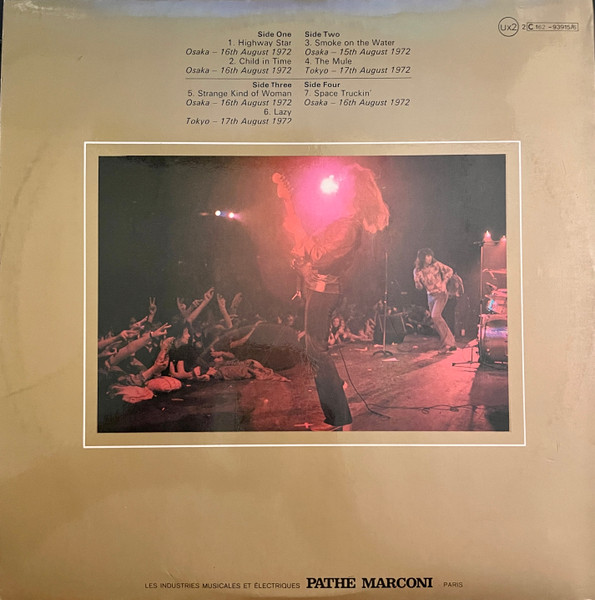 Deep Purple - Made In Japan | Purple Records (2C 162-93.915/6) - 2 Deep Purple - Made In Japan | Purple Records (2C 162-93.915/6) - 2