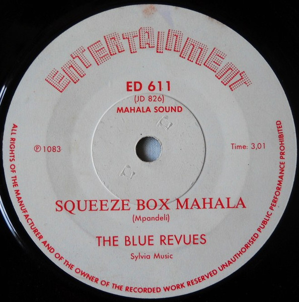 The Blue Revues - Squeeze Box Mahala | Entertainment (ED 611) - main