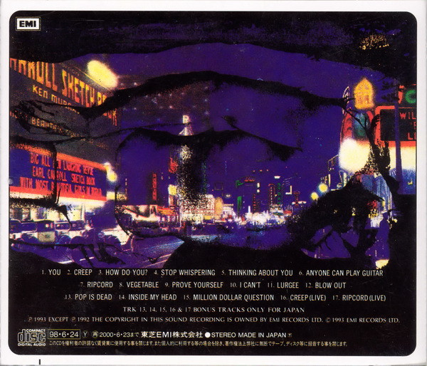 Radiohead = Radiohead - Pablo Honey = パブロ・ハニー | EMI (TOCP-50605) - 4