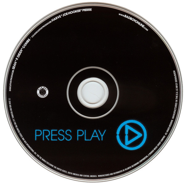 P. Diddy - Press Play | Bad Boy Entertainment (7567-93575-2) - 3