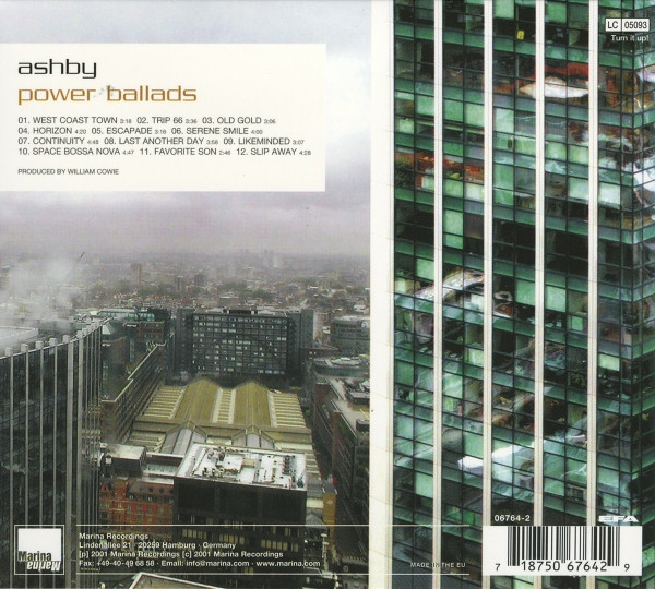 Ashby - Power Ballads | Marina Records (MA 54) - 2 Ashby - Power Ballads | Marina Records (MA 54) - 2
