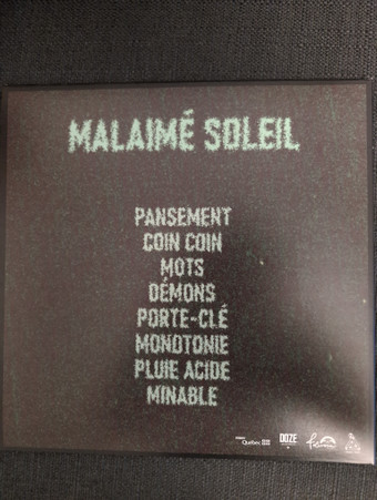 Malaimé Soleil - Tempête [Vinyl] | Folivora Records (FR023) - 2