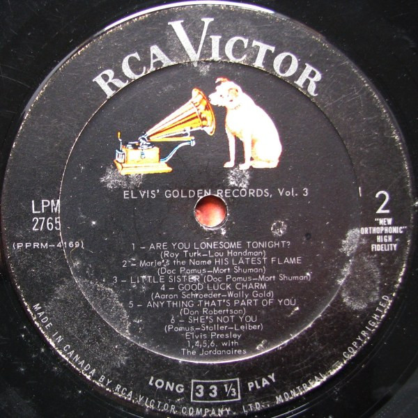Elvis Presley - Elvis' Golden Records, Volume 3 | RCA Victor (LPM-2765) - 4 Elvis Presley - Elvis' Golden Records, Volume 3 | RCA Victor (LPM-2765) - 4