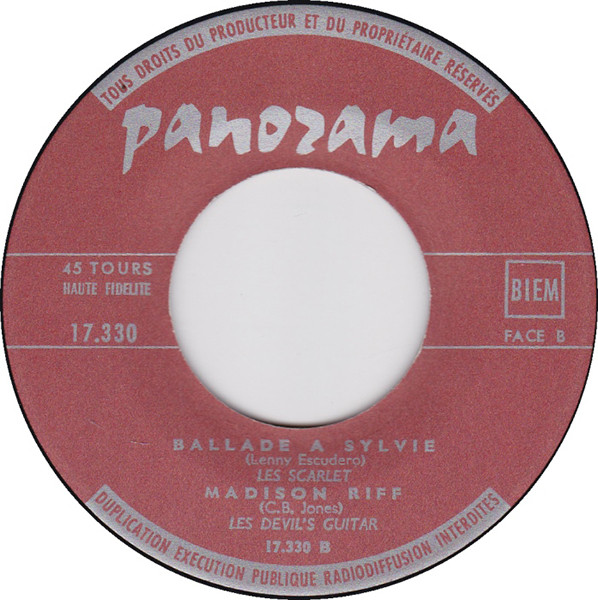 Les Scarlet Et James Award Et Son Orchestre - Cheveux Fous Et Levres Roses | Panorama (17.330) - 3