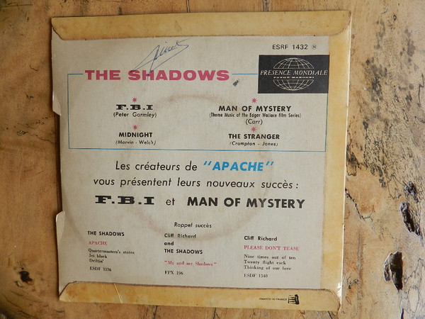 The Shadows - F.B.I. | Columbia (ESRF 1432) - 2
