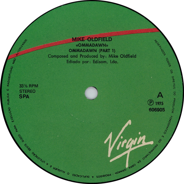 Mike Oldfield - Ommadawn | Virgin (606905) - 3