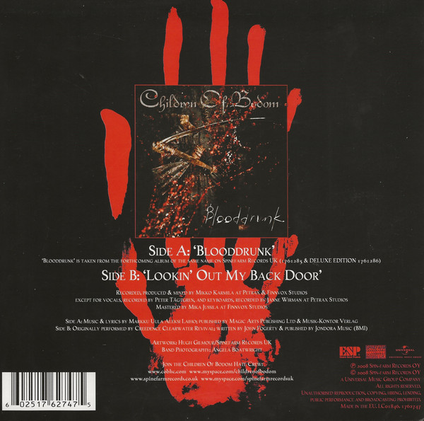 Children Of Bodom - Blooddrunk | Spinefarm Records U.K. (1762747) - 2