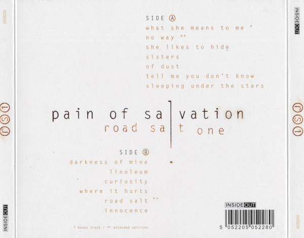 Pain Of Salvation - Road Salt One | Inside Out Music (IOMLTDCD 329) - 3