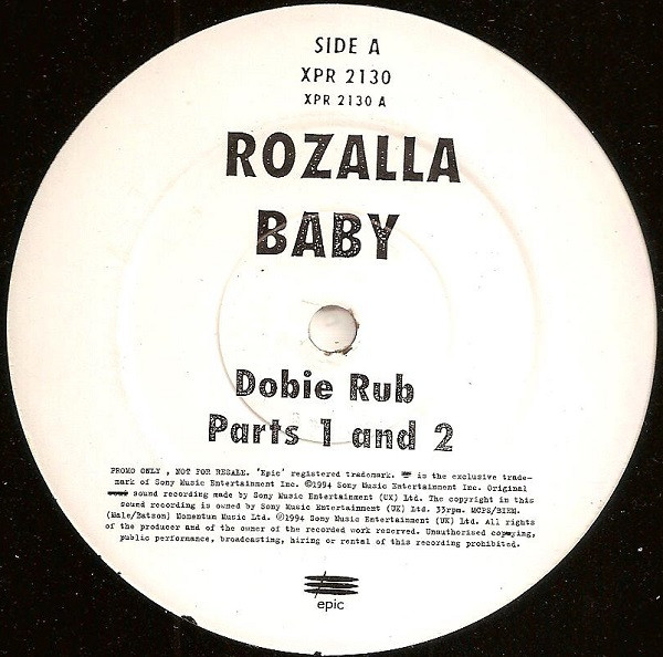 Rozalla - Baby | Epic (XPR 2130)