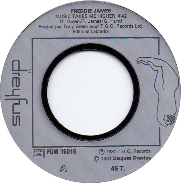 Freddie James - Music Takes Me Higher | Disques Dreyfus (FDM 16016) - 3