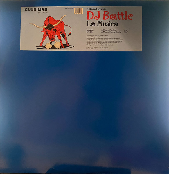 DJ Battle - La Musica | Club Mad Recordings (CM 000133-12) - main