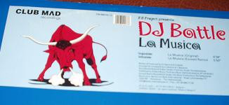 DJ Battle - La Musica | Club Mad Recordings (CM 000133-12) - 2