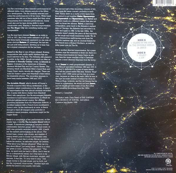 Sun Ra - Janus | ORG Music (ORGM-2091) - 2
